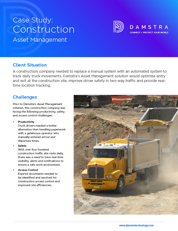 Case study covers 0022 Construction Asset